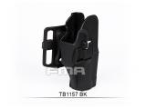 FMA CQC SERPA Holster - RH HK USP Compact BK TB1157-BK